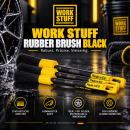 WORK STUFF Rubber Brush Black