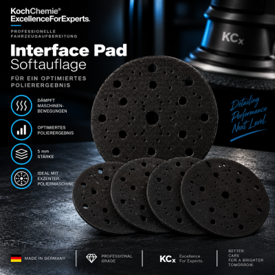 Koch Chemie Interface Pad Softauflage für ein optimiertes Polierergebnis