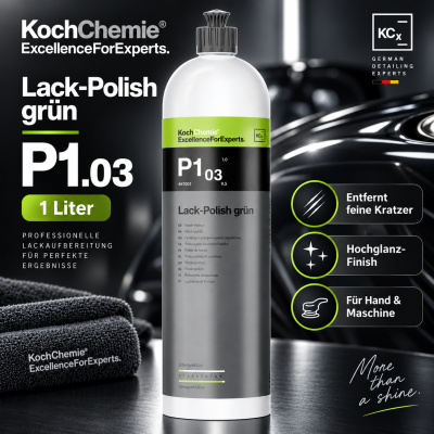 Koch Chemie Lack-Polish grün P1.03 1 Liter