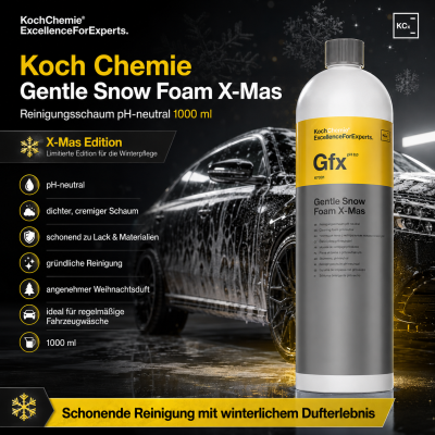 Koch Chemie Gentle Snow Foam X-Mas Gfx | Reinigungsschaum pH-neutral 1000ml