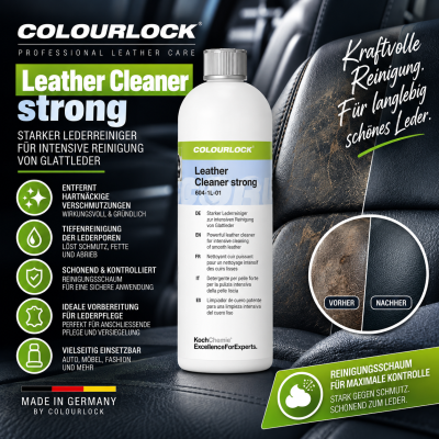 Colourlock Lederreiniger stark 1000 ml | Nachfüllflasche