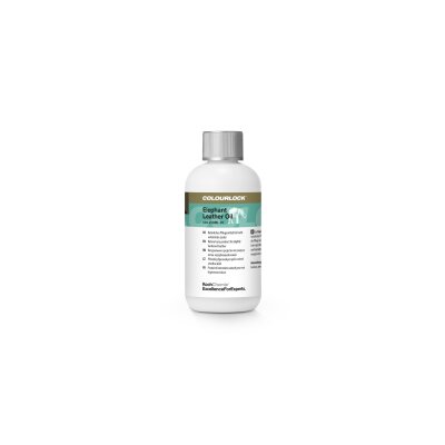 Colourlock Elephant Leder Öl 250 ml | revitalisierende Lederpflege für Glattleder