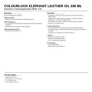 COLOURLOCK Elephant Leather Oil 250 ml