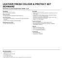 Colourlock Leather Fresh Colour & Protect Set schwarz