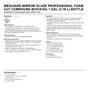 Meguiars Mirror Glaze Professional Foam Cut Compound...