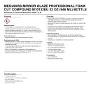 Meguiars Mirror Glaze Professional Foam Cut Compound...