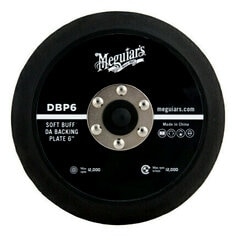 Meguiars® Professional Soft Buff™ DA Backing Plate DBP6, 6 inch (15.24 cm), 1/Pack,