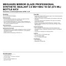Meguiars Mirror Glaze Professional Synthetic Sealant 2.0...