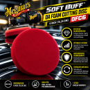 Meguiars Soft Buff™ DA Foam Cutting Disc DFC6 6...