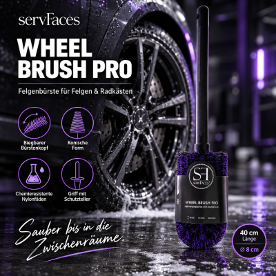 Servfaces Wheel Brush Pro | Felgenbürste