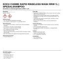 Koch Chemie Rapid Rinseless Wash Rrw 1l | Spezialshampoo