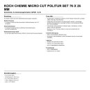 Koch Chemie Micro Cut Politur Set 76 x 25 mm