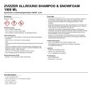 ZviZZer Allround Shampoo & Snowfoam 1000 ml