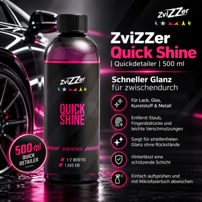 ZviZZer Quick Shine | Quickdetailer | 500 ml