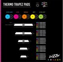 ZviZZer Thermo Trapez Pad Grün | ULTRA SOFT | Ø 76 mm