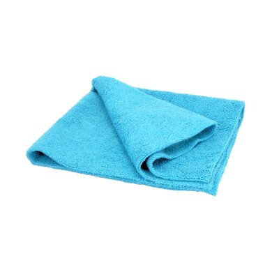 ZviZZer Mikrofasertuch | Microfiber Cloth | 40 x 40 cm | Blau | 10er Pack