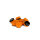 ZviZZer Thermo Mini Pad Orange I MEDIUM | Ø 25 mm | 10 Stück