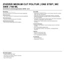 ZviZZer MEDIUM CUT Politur | one step | MC 3000 | 750 ml