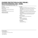 ZviZZer Protection Gloss Cream | Wachsversiegelung | 500ml