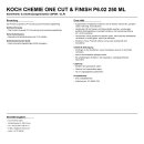 Koch Chemie One Cut & Finish P6.02 250 ml