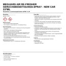 Meguiars Air Re-Fresher Geruchsbeseitigungs-Spray - New...