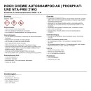 Koch Chemie Autoshampoo As | Phosphat- und NTA-frei 21kg