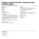 FIREBALL WATERLESS MAX | Waschen ohne Wasser 4000ml