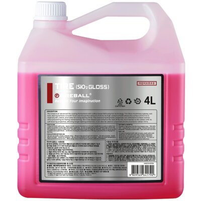 FIREBALL TIRE(GLOSS)  | Reifenbeschichtung glänzend 4000ml (Pink)
