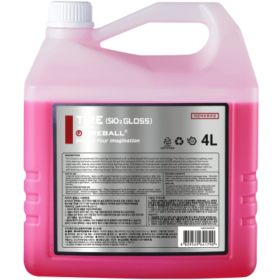 FIREBALL TIRE(GLOSS)  | Reifenbeschichtung glänzend 4000ml (Pink)