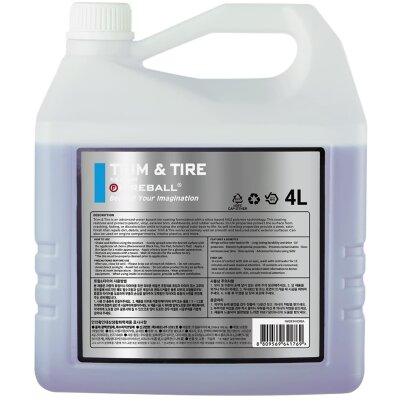 FIREBALL TRIM & TIRE | Reifen und Kunststoffpflege 4000ml