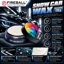 FIREBALL Show Car Wax (Milk Cream) | Lackversiegelung 130g