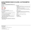 Auto Finesse Wash and Gloss | Autoshampoo 1Liter
