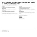Auto Finesse Aqua Coat Hydrophobic rinse 1L