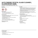 Auto Finesse Crystal glass cleaner 500ml
