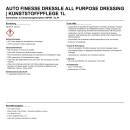 Auto Finesse Dressle All Purpose Dressing | Kunststoffpflege 1L