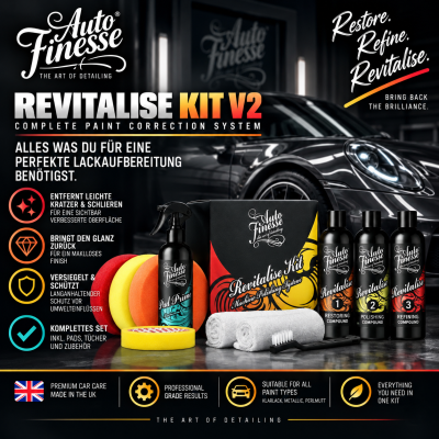 Auto Finesse Revitalise Kit V2 500ml