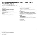 Auto Finesse Heavy Cutting compound 1L No.36