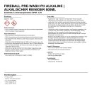 FIREBALL PRE-WASH PH Alkaline 500ml