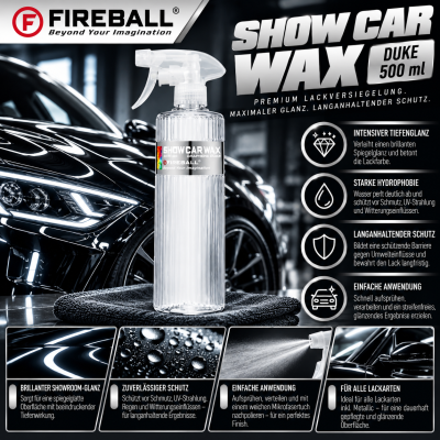 FIREBALL SHOW CAR WAX DUKE 500ml