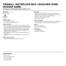 FIREBALL WATERLESS MAX 500ml