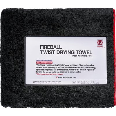 FIREBALL Twist Drying Towel 70 x 45 cm