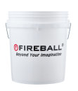 FIREBALL Wash Bucket White 18L & Grit Trap (Wascheimer)