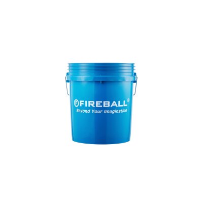 FIREBALL Wash Bucket Blue 18L & Grit Trap (Wascheimer)