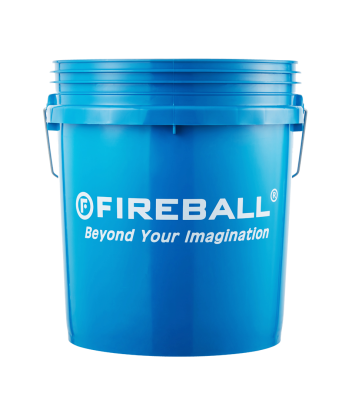 FIREBALL Wash Bucket Blue 18L & Grit Trap (Wascheimer)