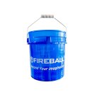 FIREBALL Wash Bucket Clear Blue 18L & Grit Trap...