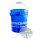 FIREBALL Wash Bucket Clear Blue 18L & Grit Trap (Wascheimer)