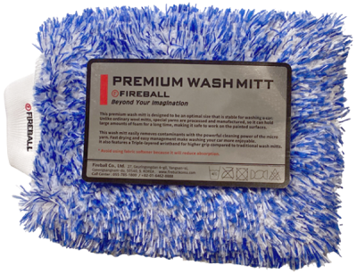 FIREBALL Premium Wash Mitt (Mikrofaser-Waschhandschuh)