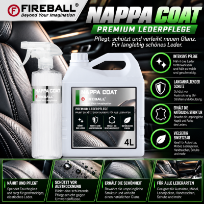 FIREBALL NAPPA COAT | Lederpflege
