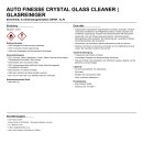 Auto Finesse Crystal glass cleaner | Glasreiniger