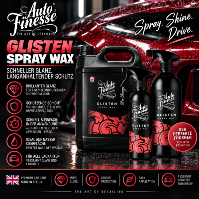 Auto Finesse Glisten spray wax | Autowachs